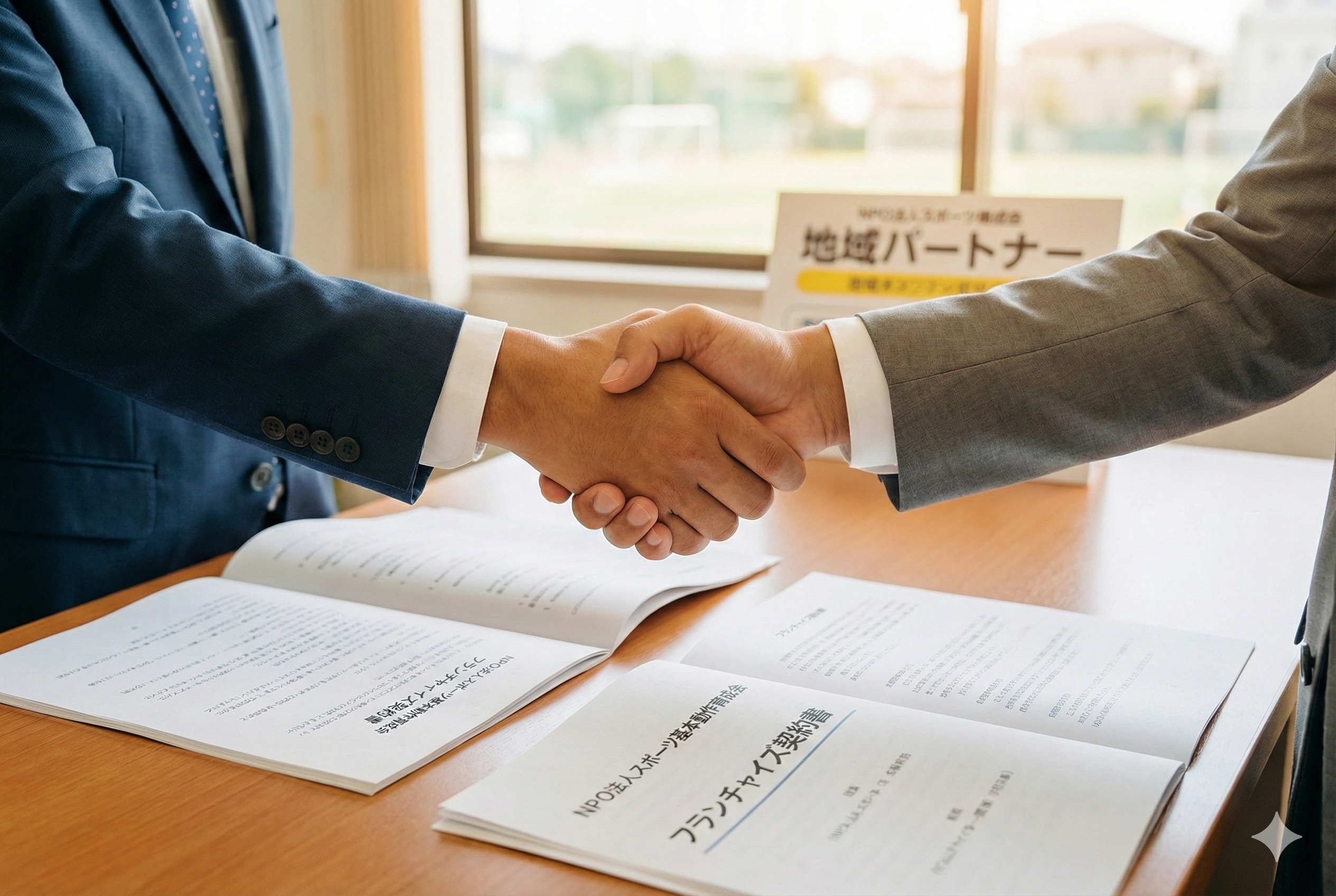 パートナーシップの握手